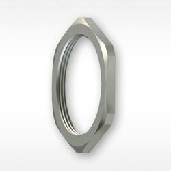 Lock nuts for cable glands