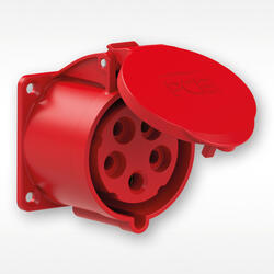 CEE-flanged sockets straight 16/32A