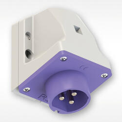 CEE-wall mounted plugs extra low voltage <50V